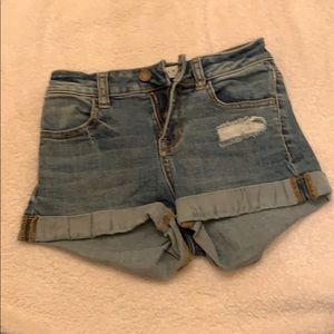 Jean shorts
